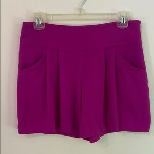 LOFT Fuchsia Women's Dress Shorts with Pockets 0